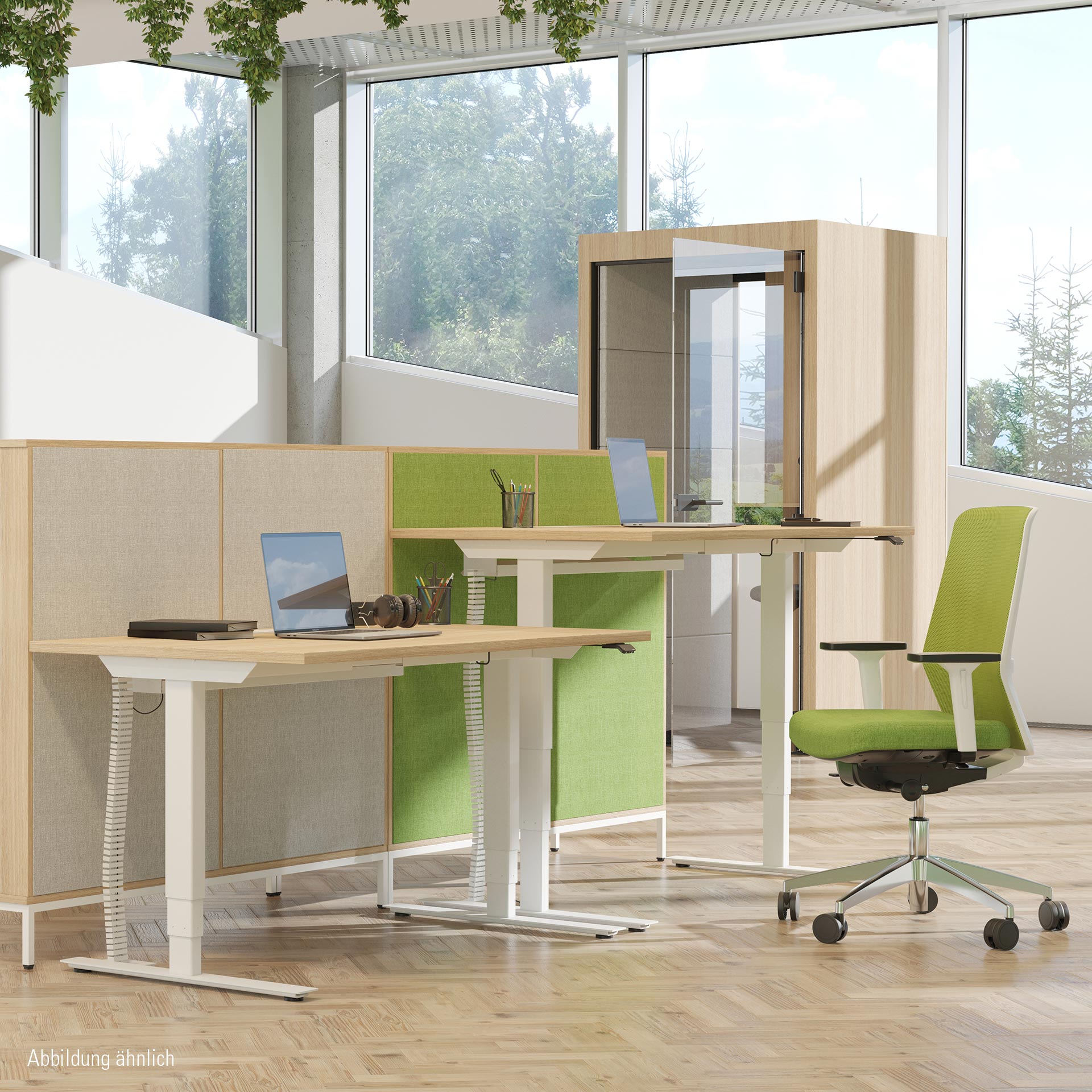 EASY Steh-Sitz-Schreibtisch